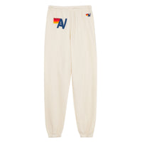 AV Logo Sweatpants Vintage White