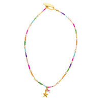 Sherbet Starfish Necklace Gold