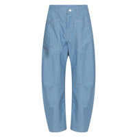 Lightweight Barrel Pant Pale Denim