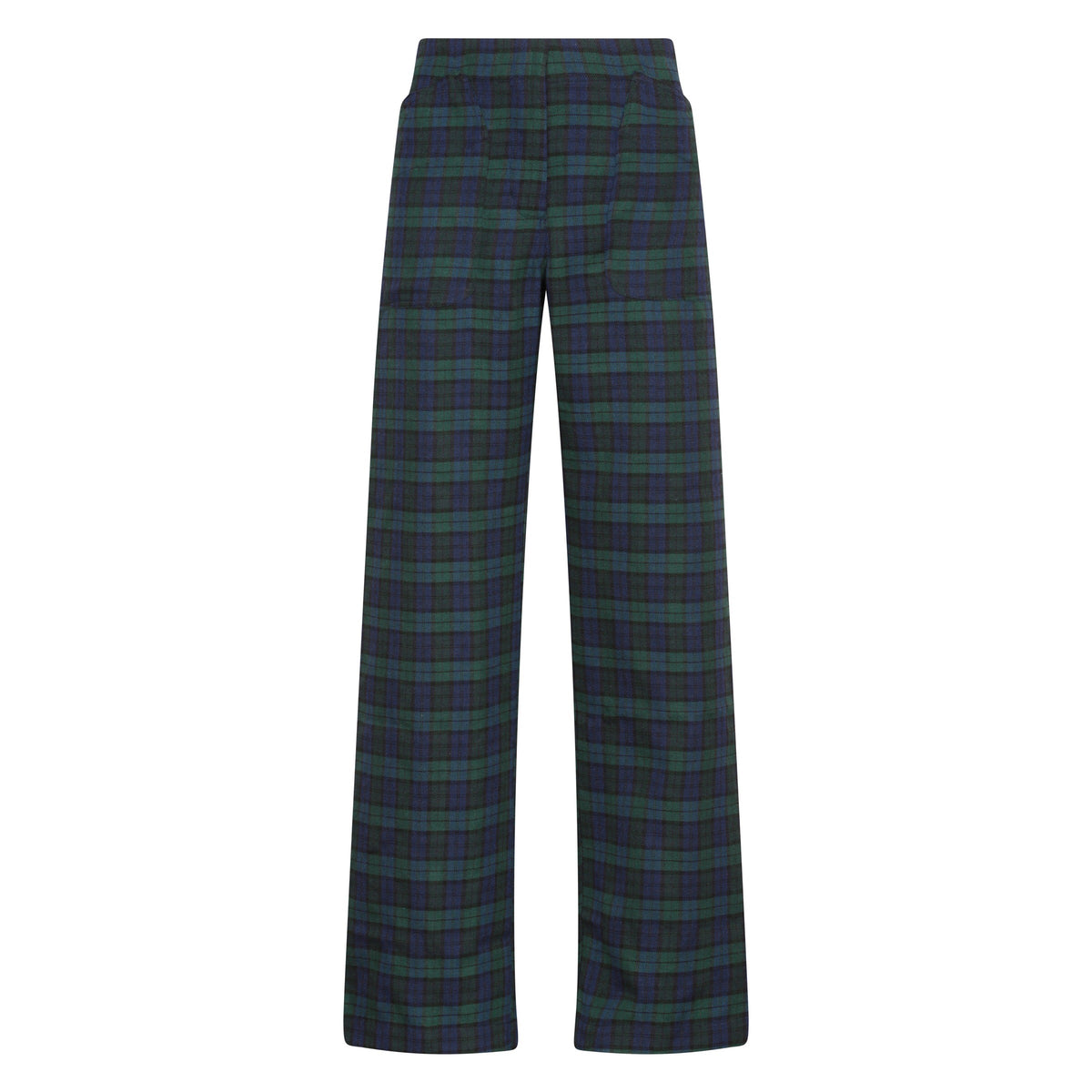 Melrose Trousers Blue Tartan