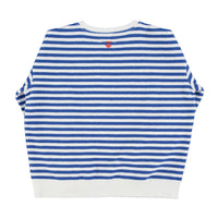 Blue Stripe 'Bang' Sweatshirt