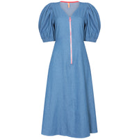 Loulou Dress Denim