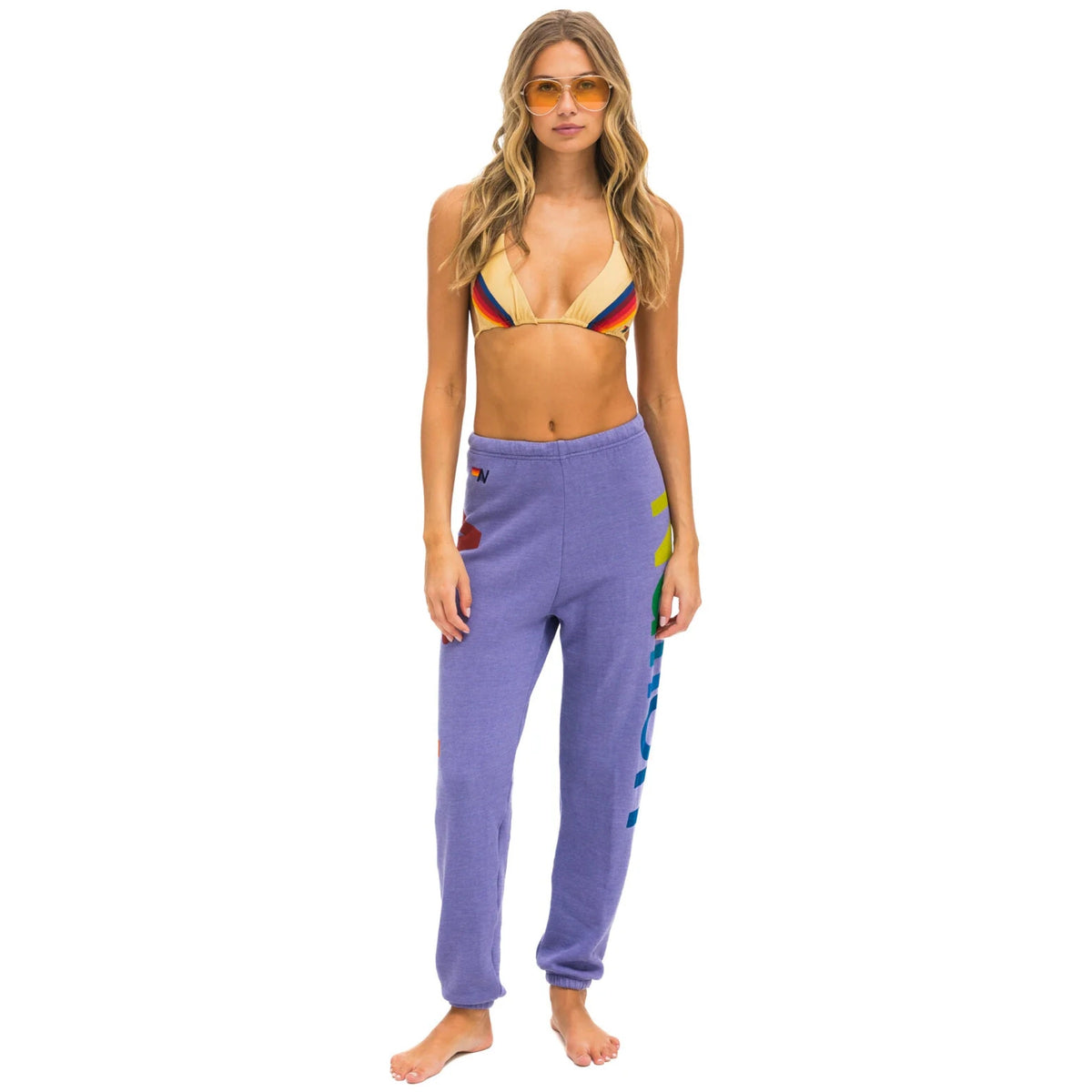 Big Logo Sweatpants Lavender