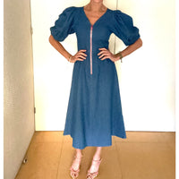 Loulou Dress Denim