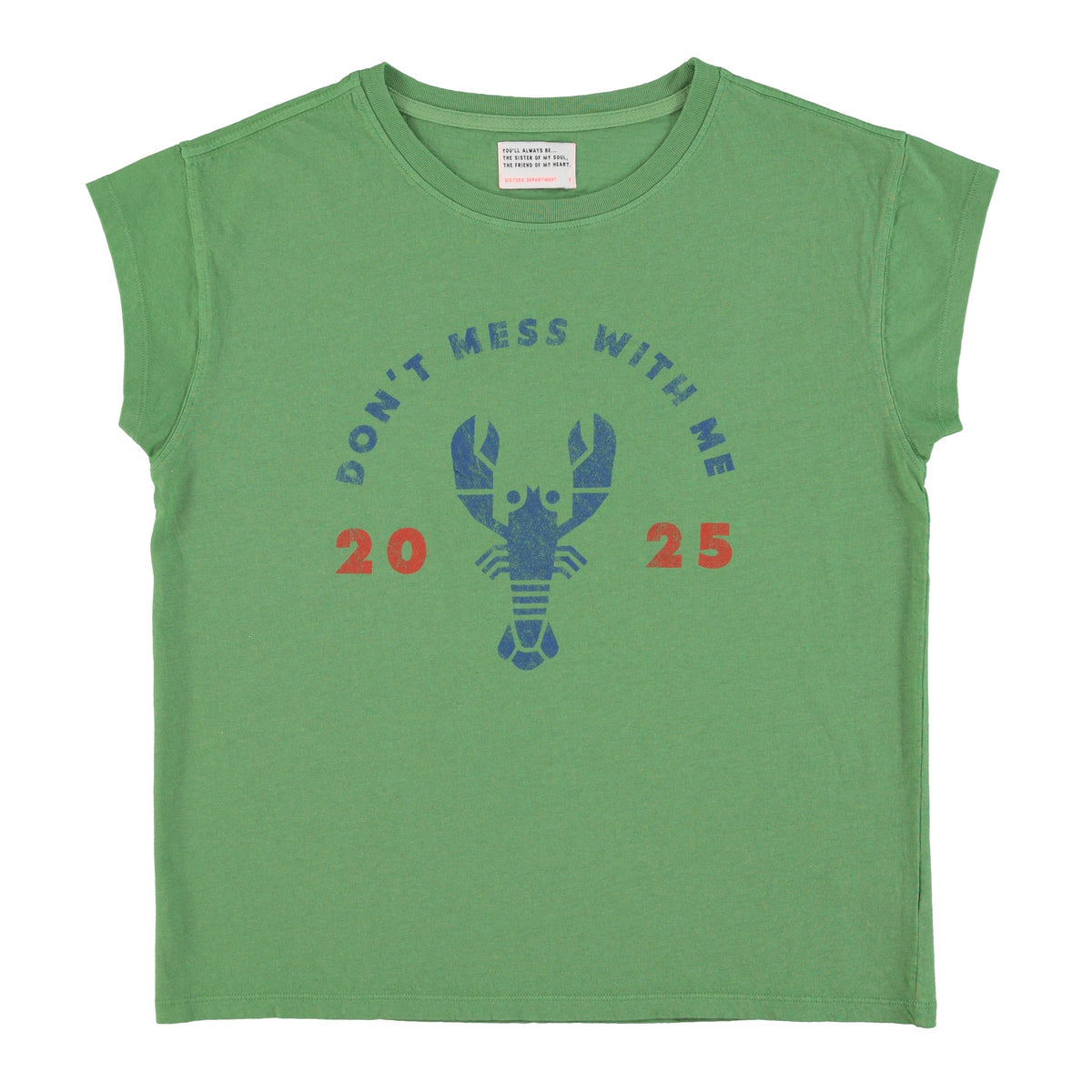 Green Lobster Print T