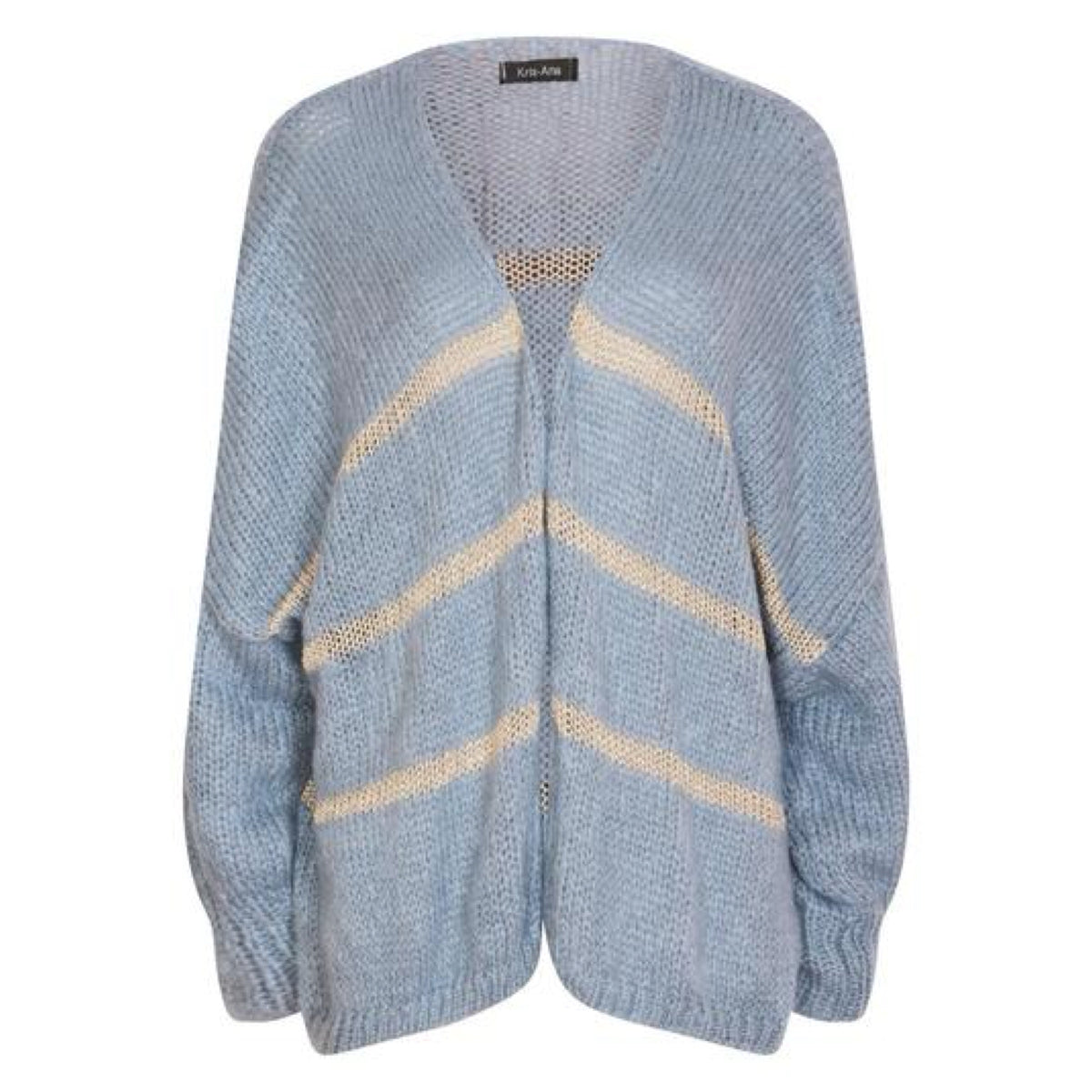 *NEW* Blue/Silver Stripe Cardigan