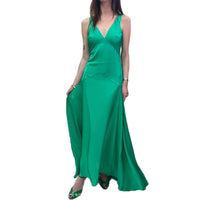 Mar A Lago Evening Dress Green