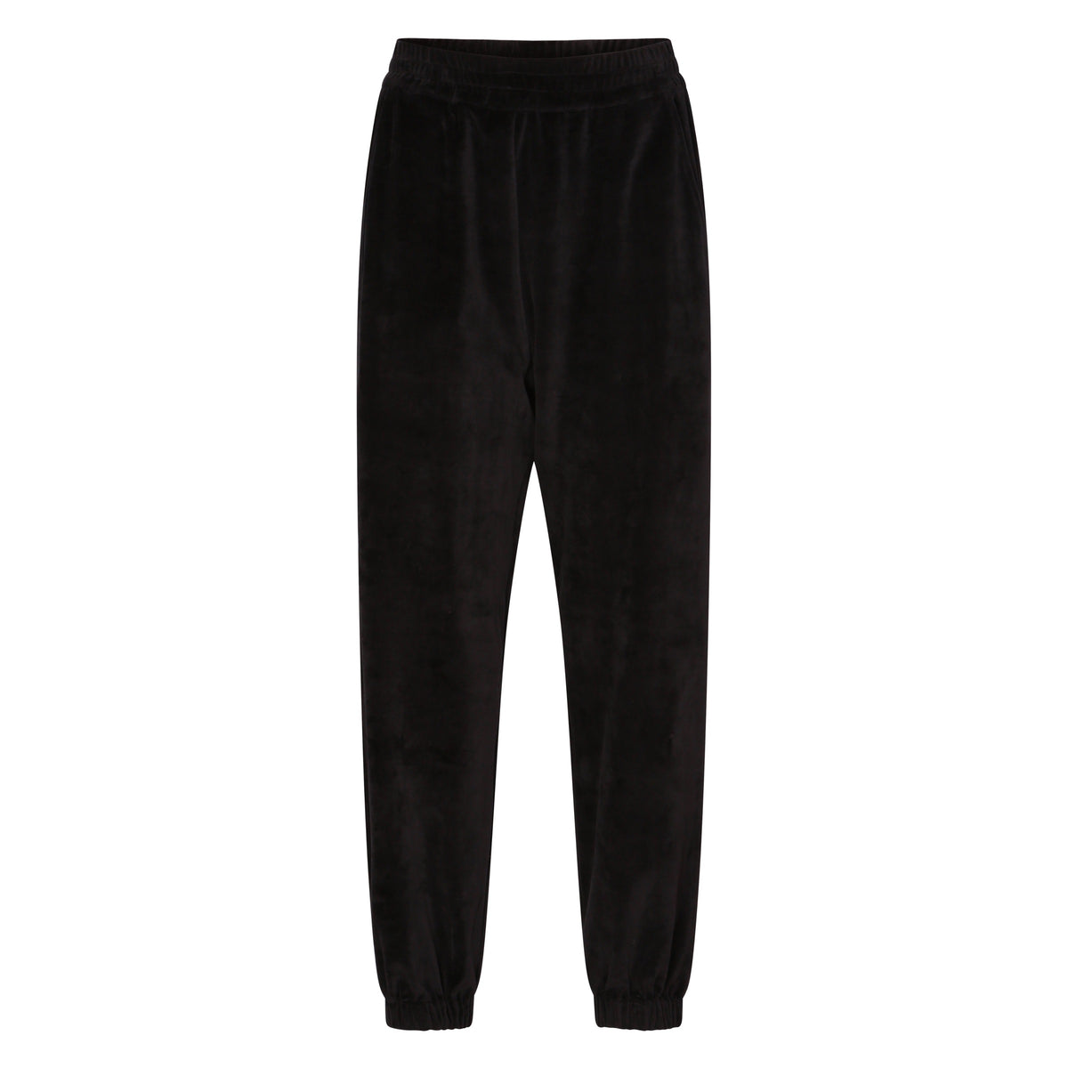 Velvet Joggers Black