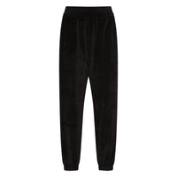 Velvet Joggers Black