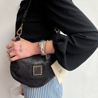 *NEW* Half Sphere Shoulder Bag Black