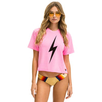 Bolt Boyfriend T Neon Pink