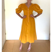 Loulou Dress Ochre