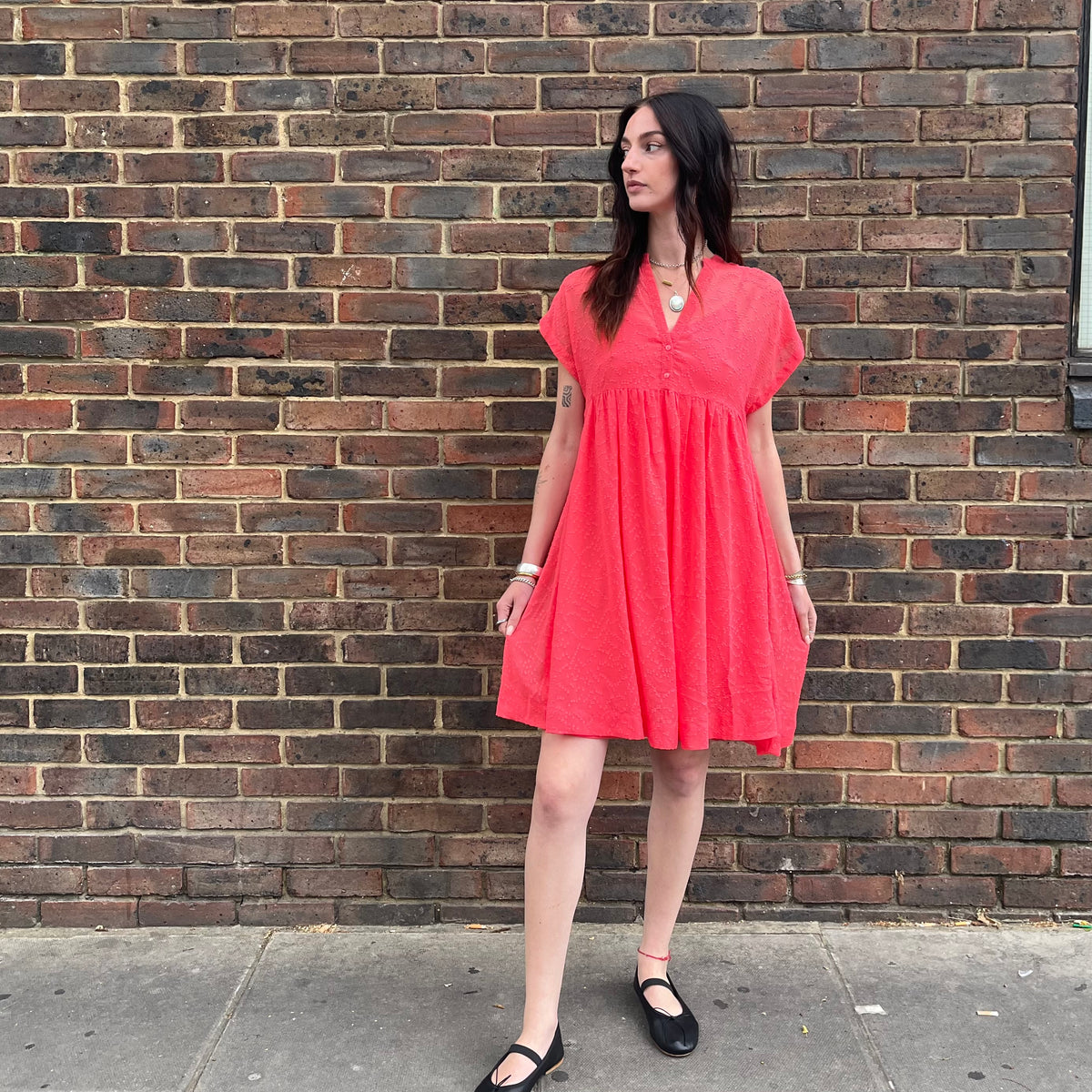 Stella Forest coral dress