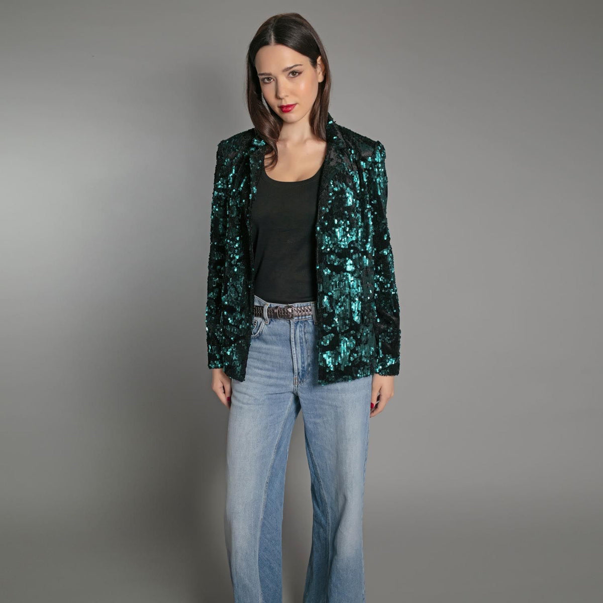 Willow Sequin Blaxer