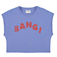 Blue 'Bang' T