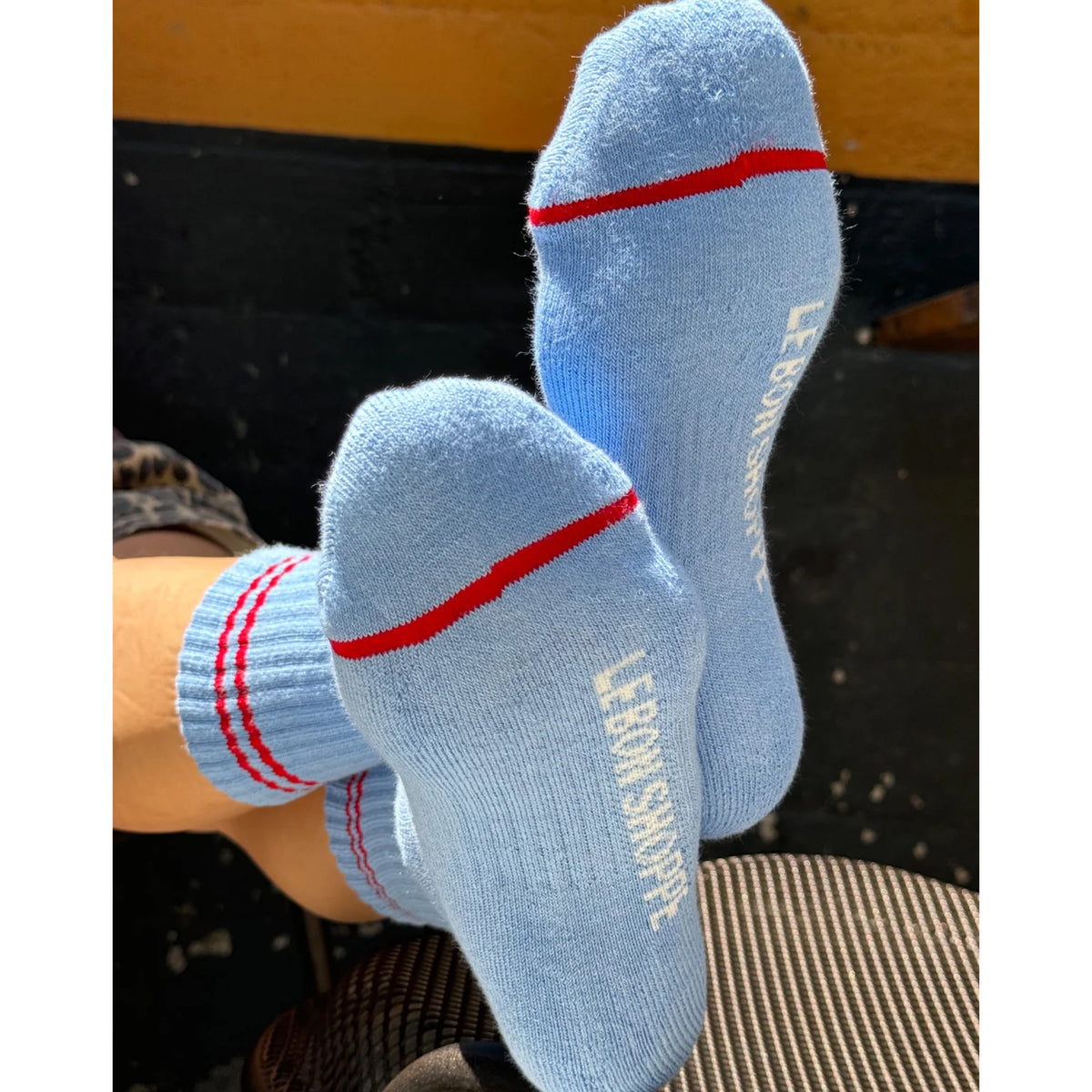 *New Arrival* Boyfriend Socks Ciel Blue