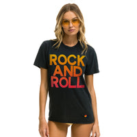 Rock & Roll Crew Tee Charcoal