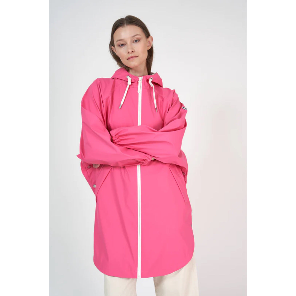 Sky Raincoat Hot Pink