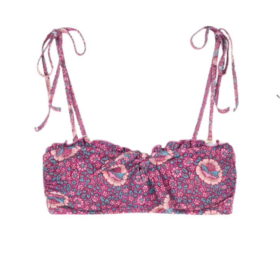 Louise Misha Baya Bikini Top Purple Dusk