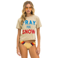 'Pray for snow' Boyfriend T Sand