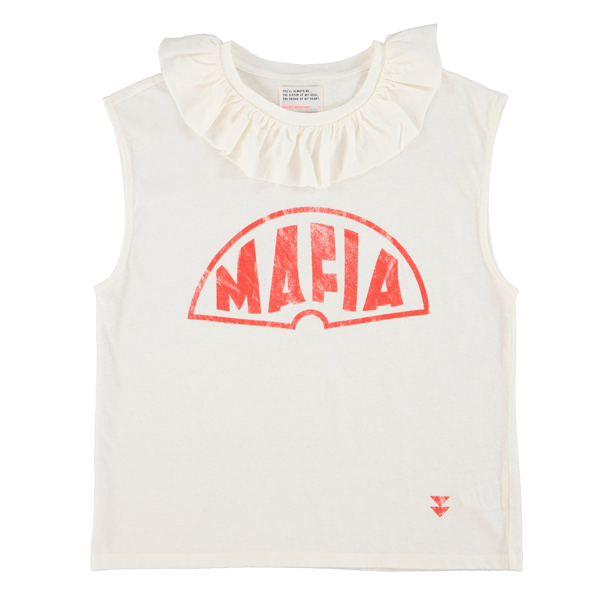 Sleeveless 'Mafia' T