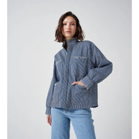 *NEW* Pablo Jacket in Striped Denim