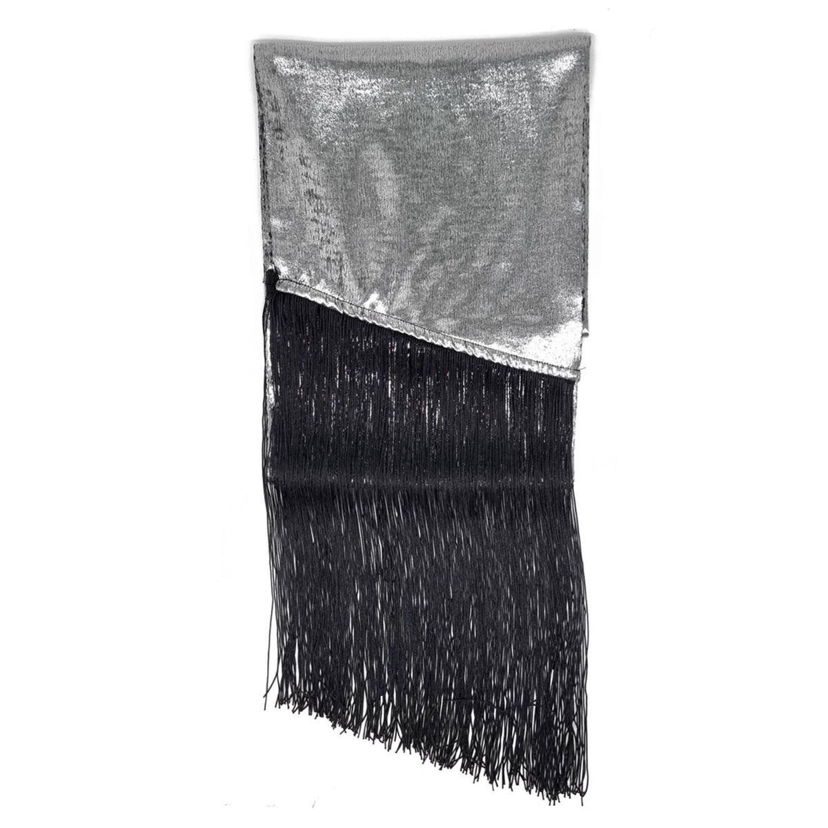 Stevie Lamé scarf silver