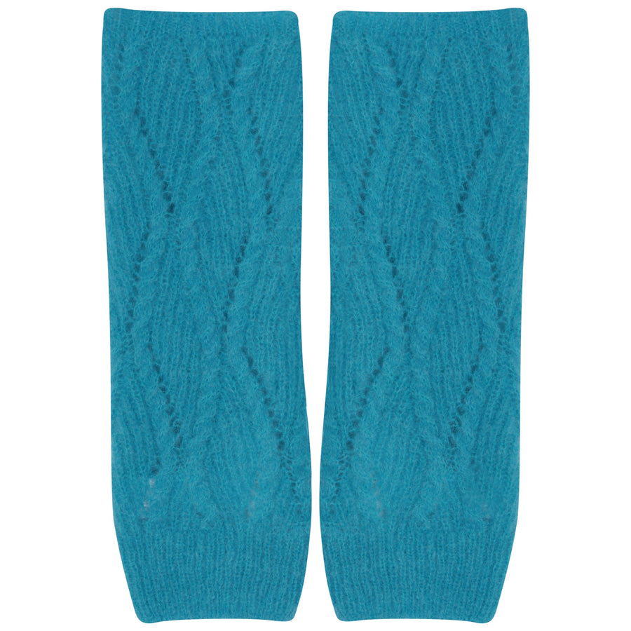 Maison Anje Borel Wristwarmers Ocean