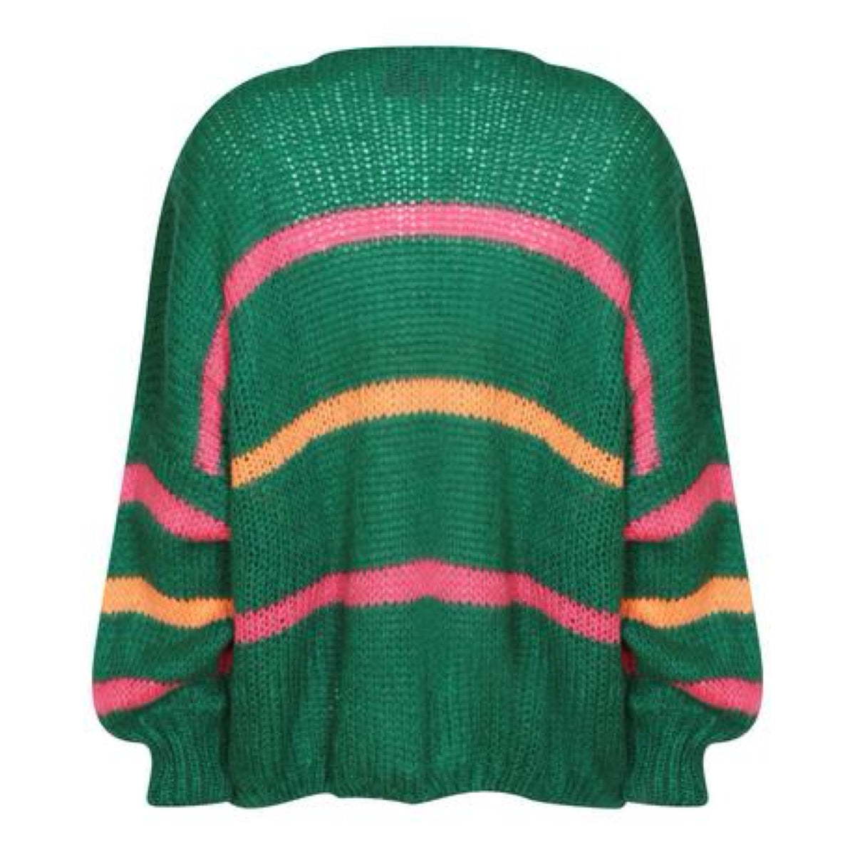 *NEW* Green Colour Stripe Cardigan