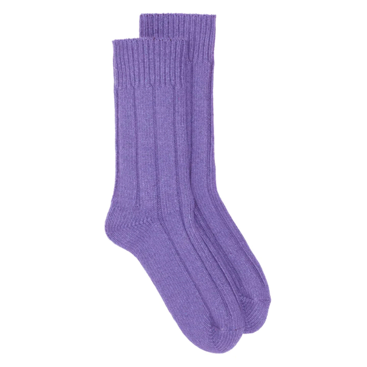 Recycled Wool Ankle Sock Purple