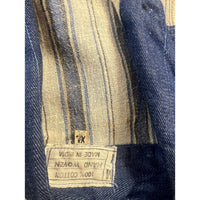 1970s cheesecloth denim shirt blue