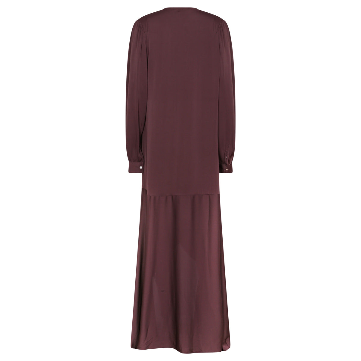 Amanda Long Dress Chocolate