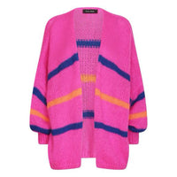 *NEW* Pink Colour Stripe Cardigan