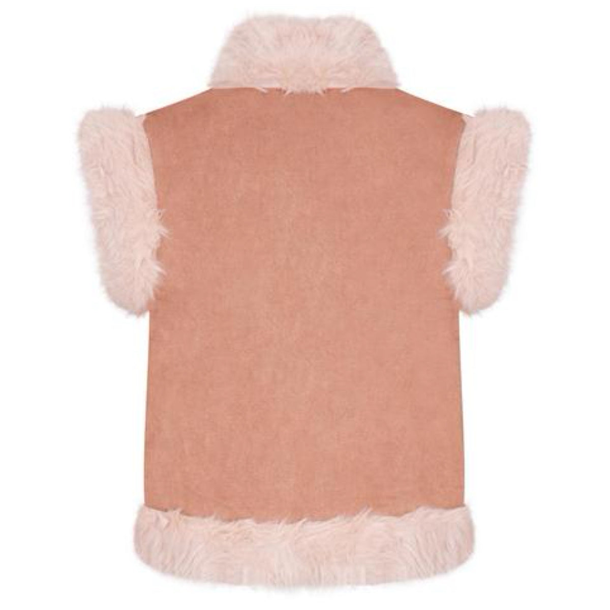 Faux Fur Gilet Natural