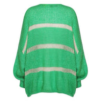 *NEW* Green/Gold Stripe Cardigan