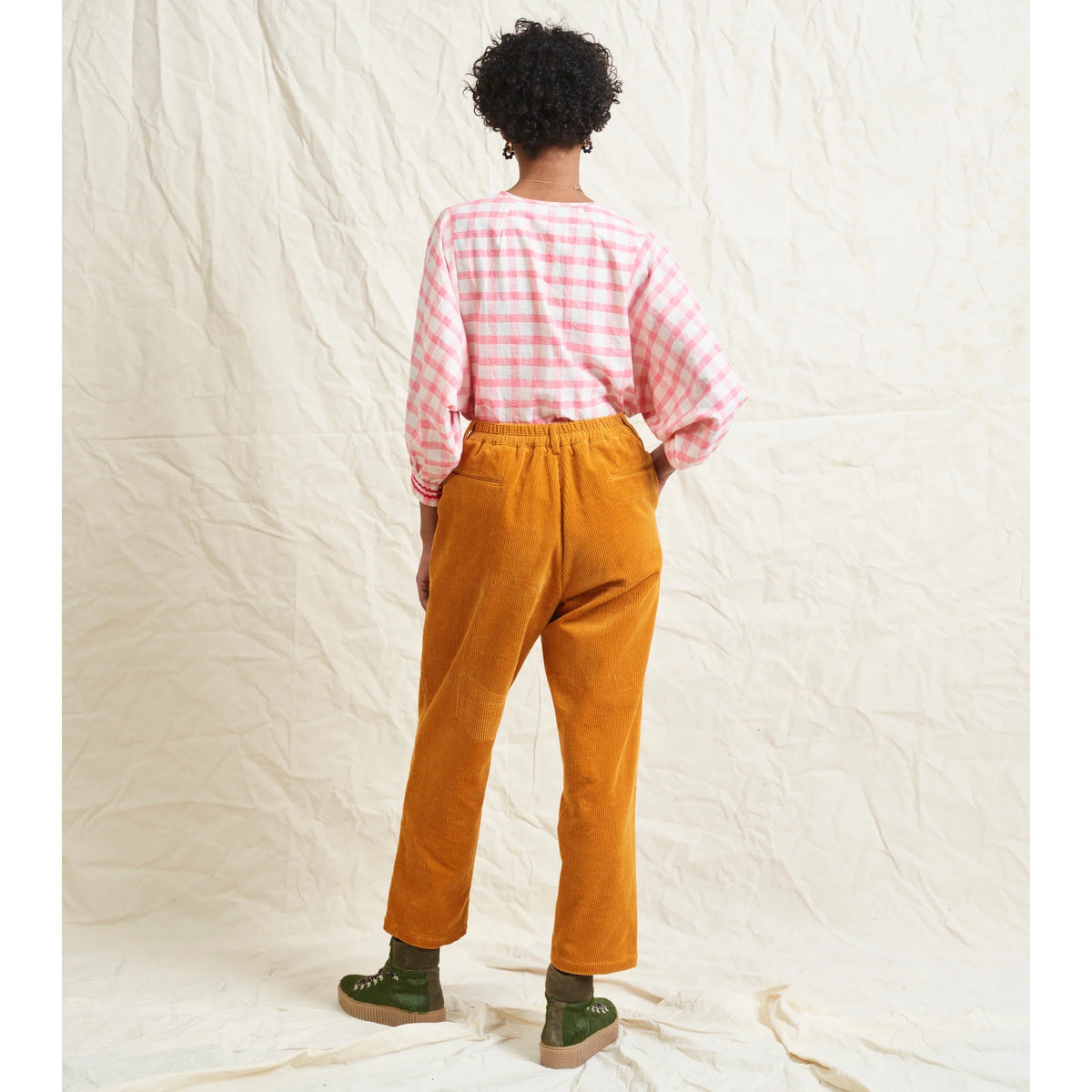 Lowie Corduroy Trouser Gold