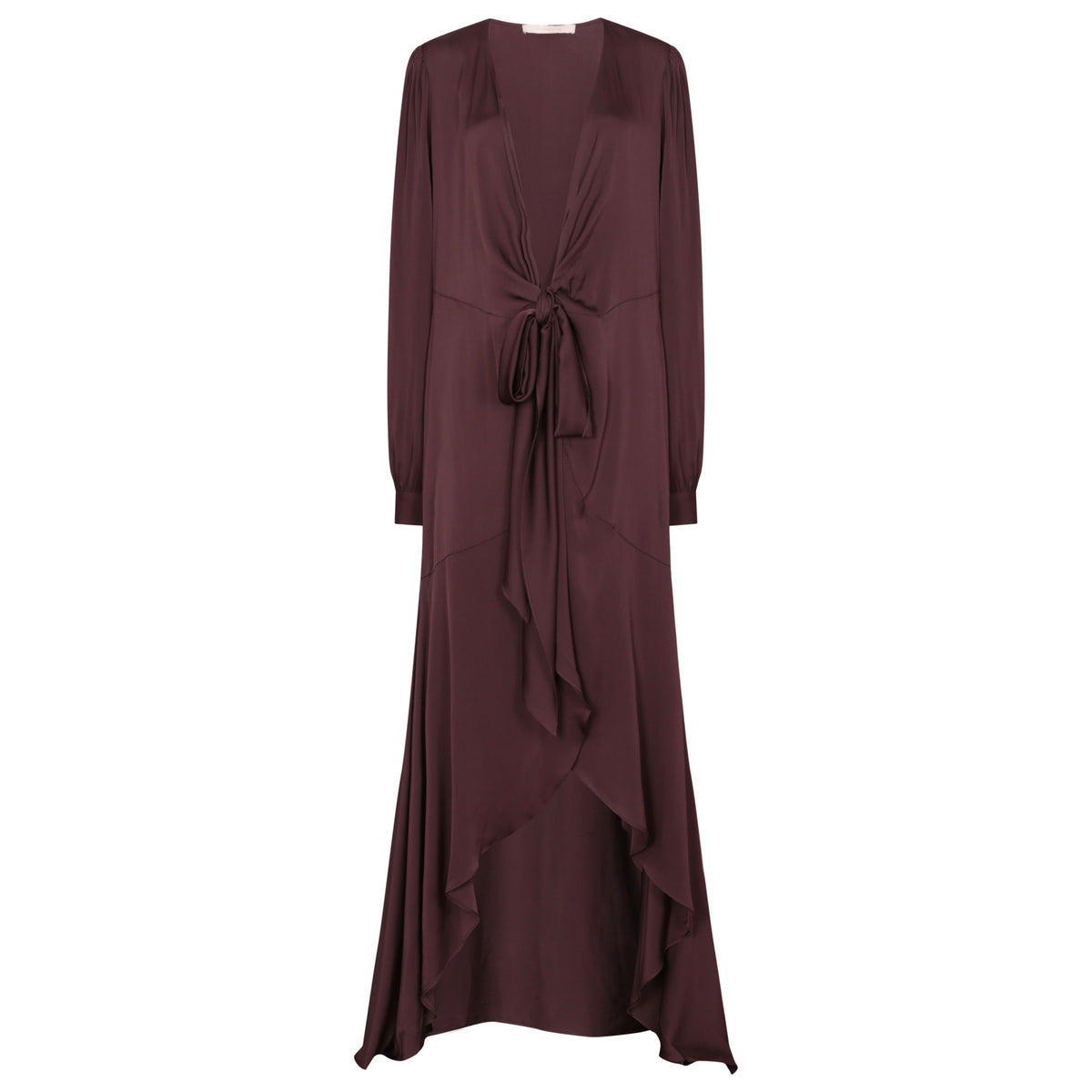 Amanda Long Dress Chocolate