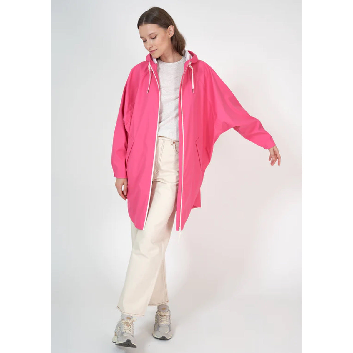 Sky Raincoat Hot Pink