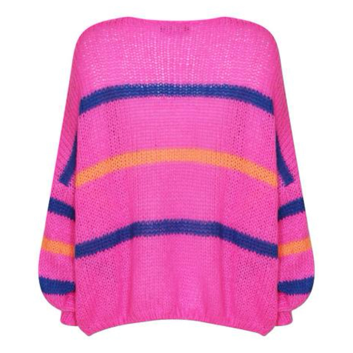 *NEW* Pink Colour Stripe Cardigan