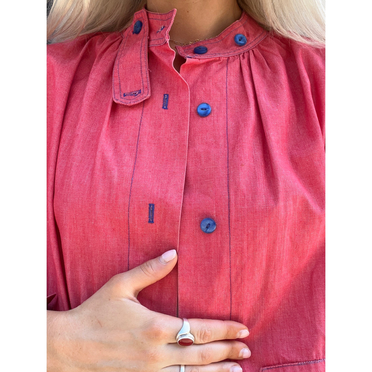 1960s Harrods workwear shirt