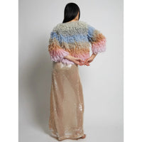 *JUST LANDED* Frame Sequin Skirt Oyster