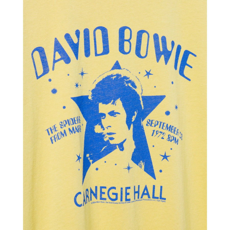 Junk Food David Bowie Carnegie Hall T-Shirt
