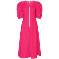 Loulou Dress Raspberry