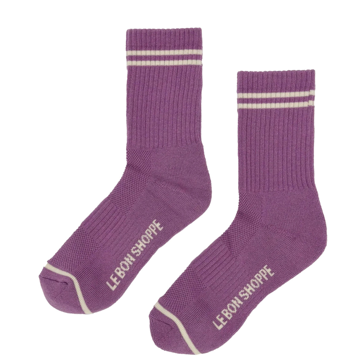 *New Arrival* Boyfriend Socks Grape