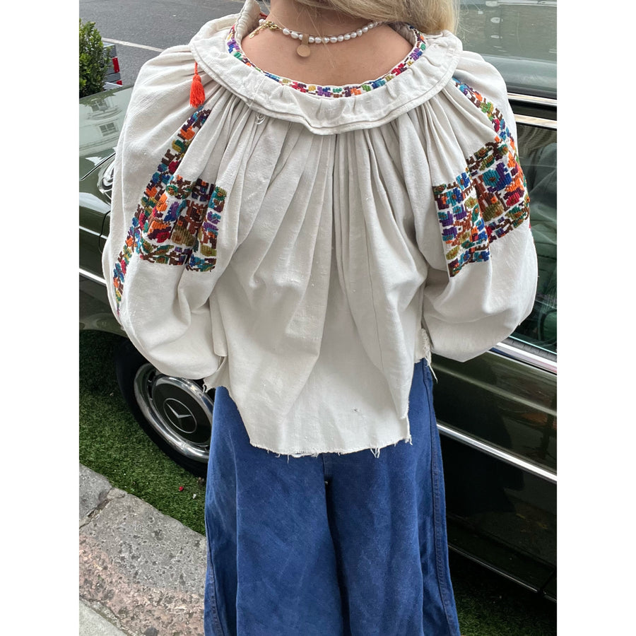 1930s Romanian Folk blouse