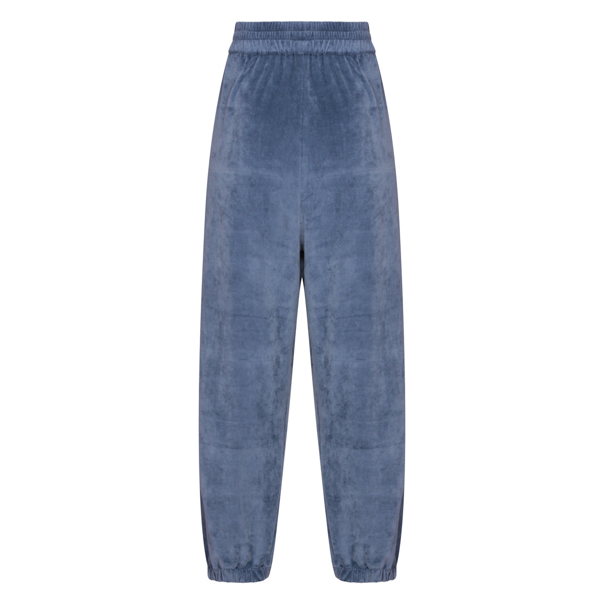 Velvet Joggers Blue