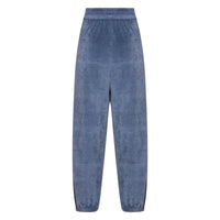 Velvet Joggers Blue