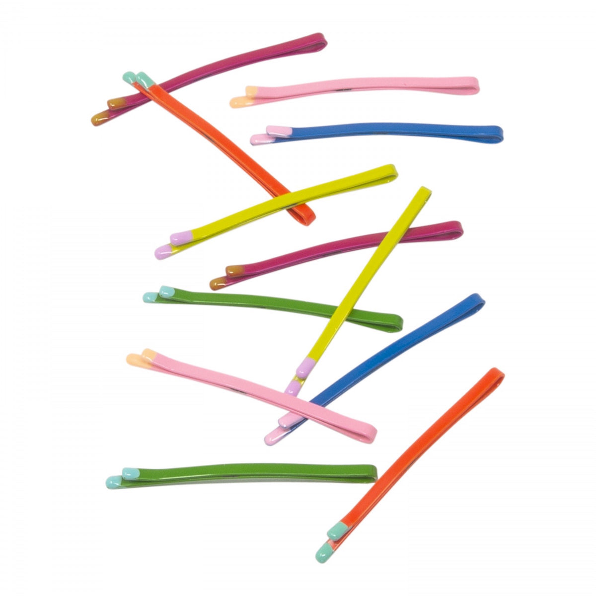 Rainbow Bobby Pins Bright