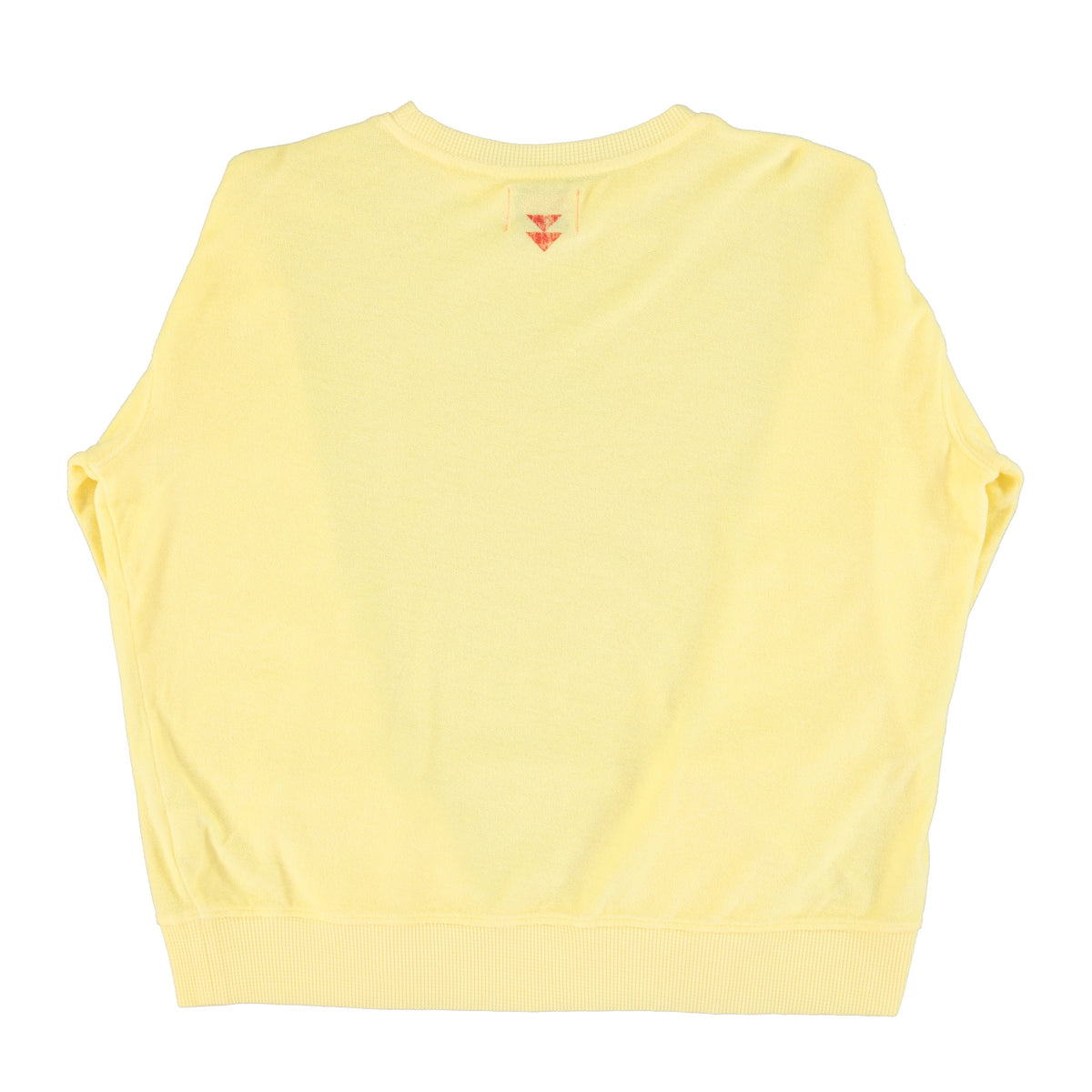 Yellow 'Tomato' Print Sweatshirt