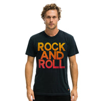 Rock & Roll Crew Tee Charcoal